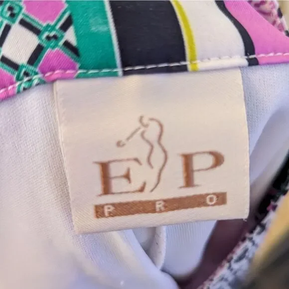 EP New York Pro golf tennis skirt skort bright colorful pattern print - Picture 3 of 4